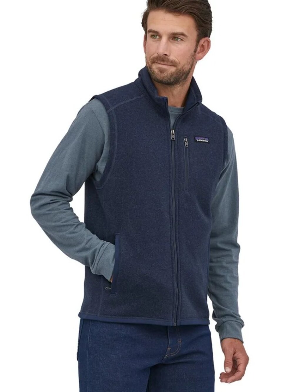 Patagonia Men's Better Sweater Fleece Vest - Medium - New Navy
